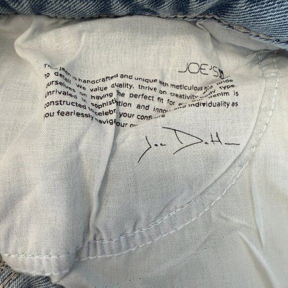 New Joe's Jeans High Rise Straight Faded Wash Jeans 29 / 8 No Distressing - Picture 5 of 7